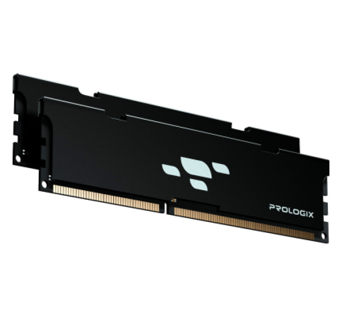 Prologix Модуль пам'яті для комп'ютера DDR4 16GB (2x8GB) 3200 MHz Black Prologix (PRO16GB3200B4K)