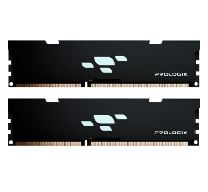 Prologix Модуль пам'яті для комп'ютера DDR4 16GB (2x8GB) 3200 MHz Black Prologix (PRO16GB3200B4K)