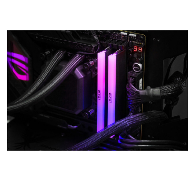 Модуль пам'яті для комп'ютера DDR5 32GB (2x16GB) 6000 MHz IRDM RGB Black Goodram (IRG-60D5L30S/32GDC)
