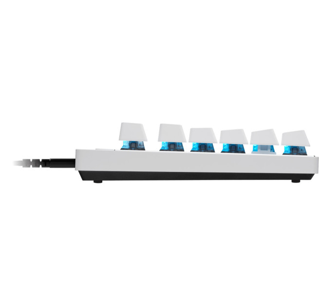 Logitech Клавiатура Logitech G PRO X TKL Rapid White (920-013242)