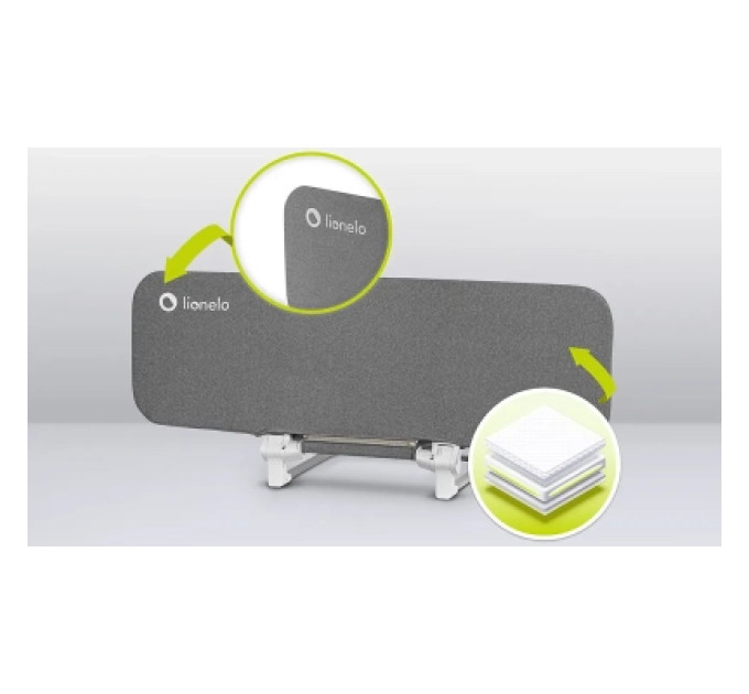 Lionelo Захисний бар'єр для дітей Lionelo LORA GREY STONE (LO-LORA GREY STONE)