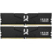 Модуль пам'яті для комп'ютера DDR5 32GB (2x16GB) 6000 MHz IRDM Black Goodram (IR-6000D564L36S/32GDC)