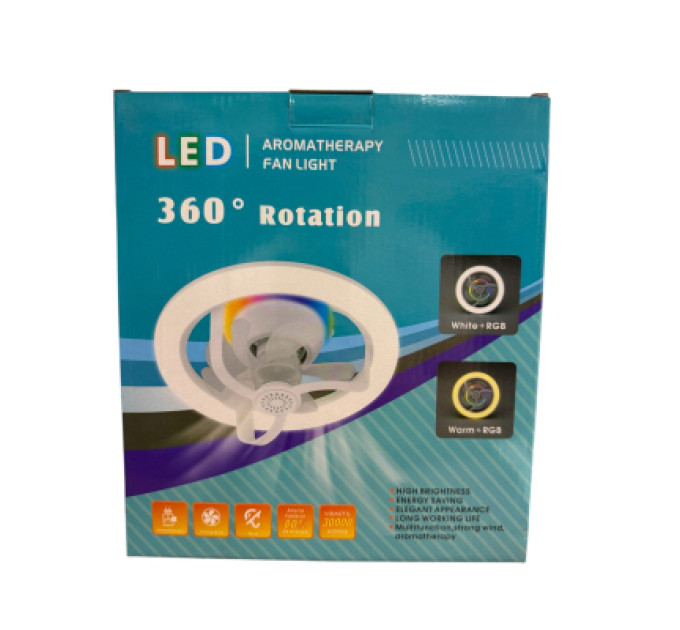 XoKo Вентилятор XoKo LED RGB Fan Light 100 Aroma (XK-FL-100RGB)