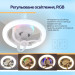 XoKo Вентилятор XoKo LED RGB Fan Light 100 Aroma (XK-FL-100RGB)