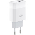 Зарядний пристрій HOCO C72A Glorious USB 10.5W White (6931474712899)