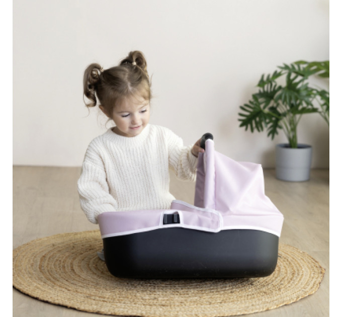 Коляска для ляльок Smoby Maxi-Cosi 3 в 1. Рожева перлина зі знімною люлькою, 55 x 39 x 64 см, 3+ (7600253121)