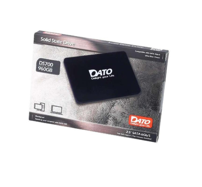 Накопичувач SSD  960GB Dato DS700 2.5" SATAIII TLC (DS700SSD-960GB)