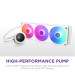 NZXT Система рідинного охолодження NZXT Kraken Plus RGB V2-360 mm AIO liquid cooler Wh (RL-KR360-W2)