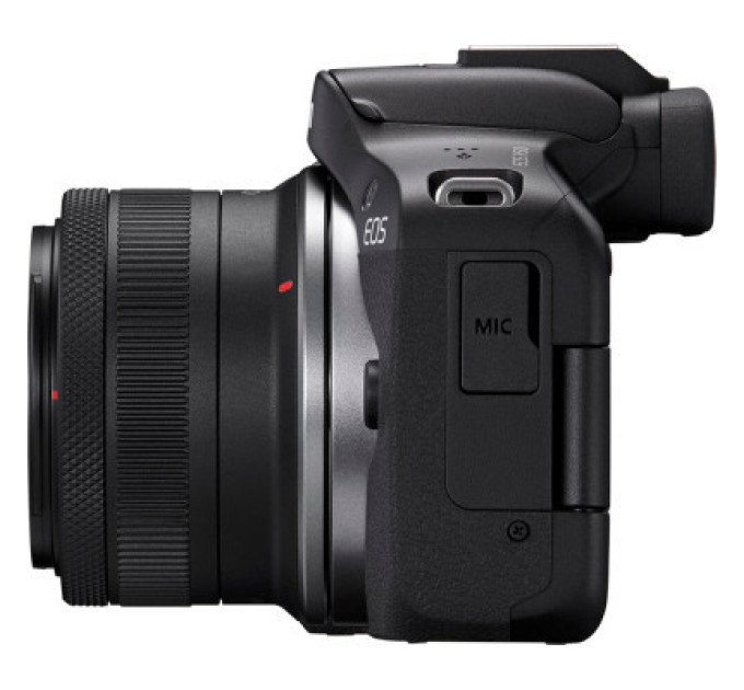 Цифровий фотоапарат Canon EOS R50 + RF-S 18-45 IS STM Black Creator Kit (5811C036)