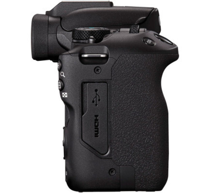 Цифровий фотоапарат Canon EOS R50 + RF-S 18-45 IS STM Black Creator Kit (5811C036)