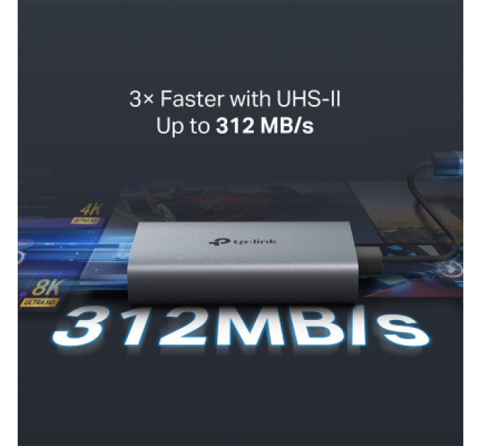 TP-Link Зчитувач флеш-карт TP-Link USB-C to SD/TF (UA440C)