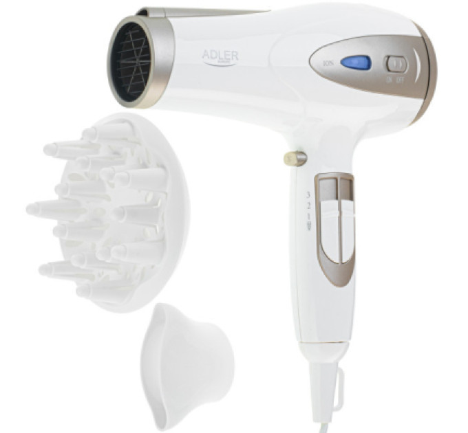 Adler Фен Adler AD 2248 white (AD2248W)