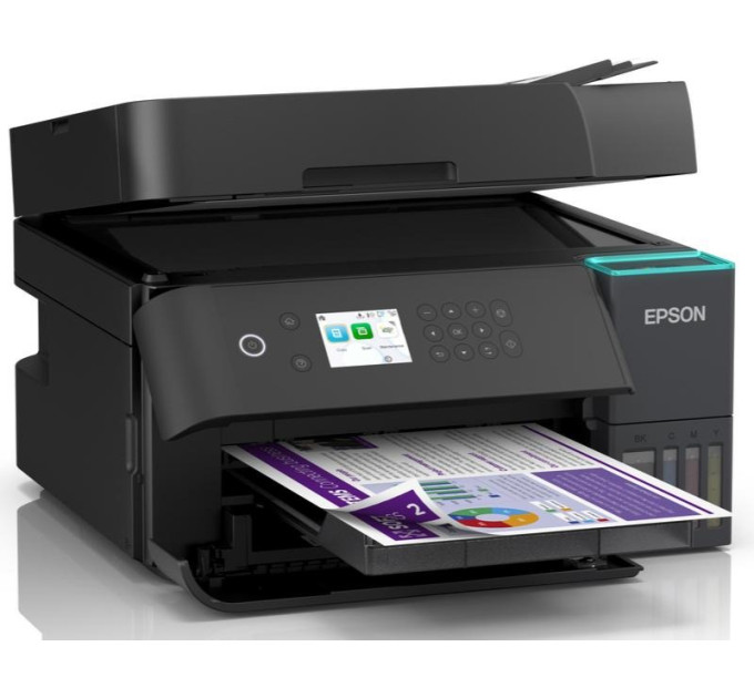 Epson Багатофункціональний пристрій А4 Epson EcoTank L6370 Wi-Fi (C11CL43405)