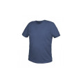 Футболка робоча Hoegert VILS HT5K427-3XL 100% бавовна темно-синя, 3XL (58) (HT5K427-3XL)