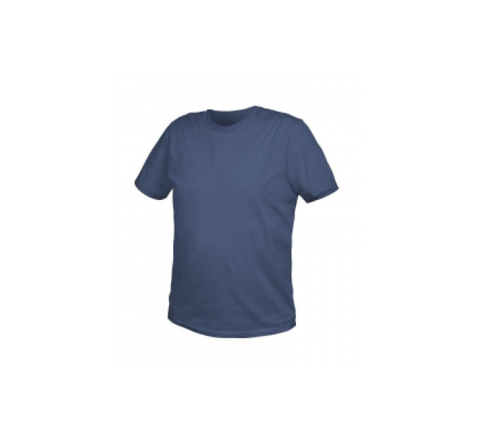 Футболка робоча Hoegert VILS HT5K427-3XL 100% бавовна темно-синя, 3XL (58) (HT5K427-3XL)
