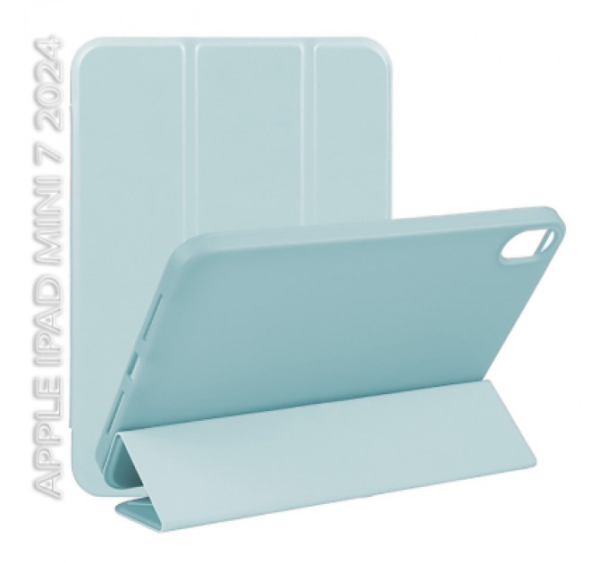 BeCover Чохол до планшета BeCover Tri Fold Hard TPU Apple iPad Mini 7 2024 Light Blue (712447)