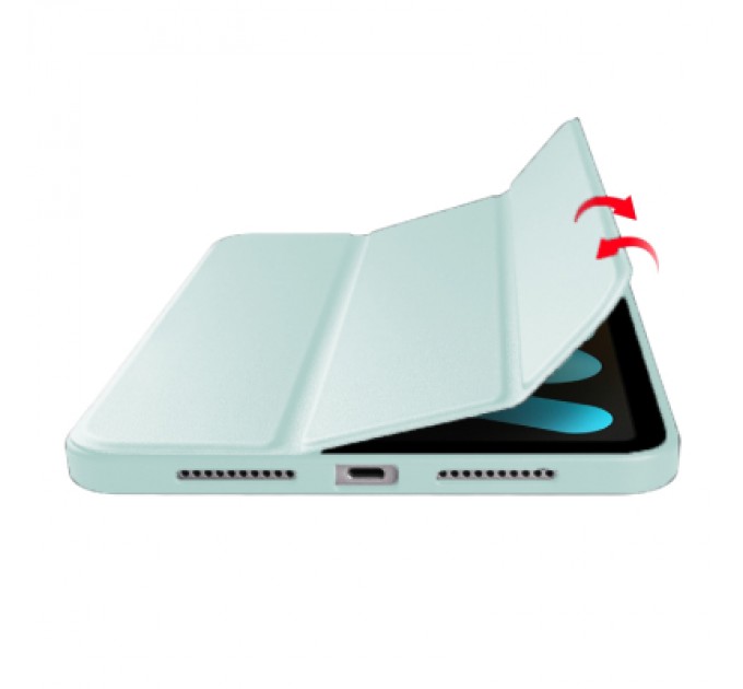 BeCover Чохол до планшета BeCover Tri Fold Hard TPU Apple iPad Mini 7 2024 Light Blue (712447)