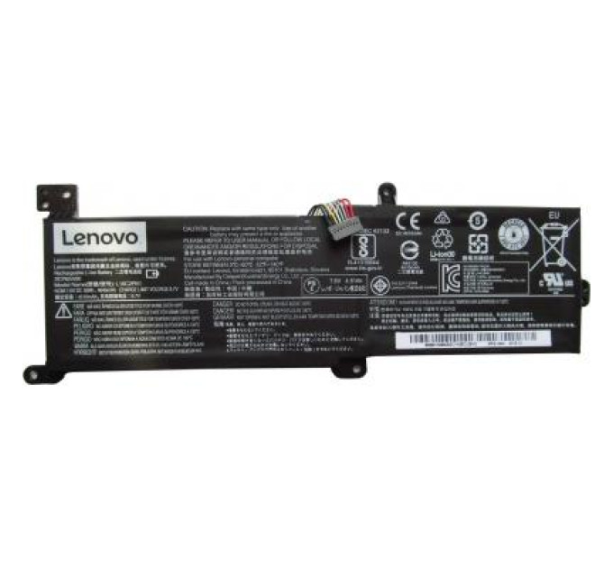 LENOVO Акумулятор до ноутбука Lenovo IdeaPad 320-15 L16C2PB1, 4645mAh (35Wh), 2cell, 7.6V, Li-ion (A47412)