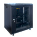 Шафа настінна GEAR 15U 19" 600x600x750 мм, + полка 19", black (GWMSN-15U-600-600)