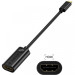 Choetech Перехідник USB-C M to HDMI F 0.15m 4K60Hz black Choetech (HUB-H04BK-V5)