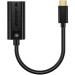 Choetech Перехідник USB-C M to HDMI F 0.15m 4K60Hz black Choetech (HUB-H04BK-V5)