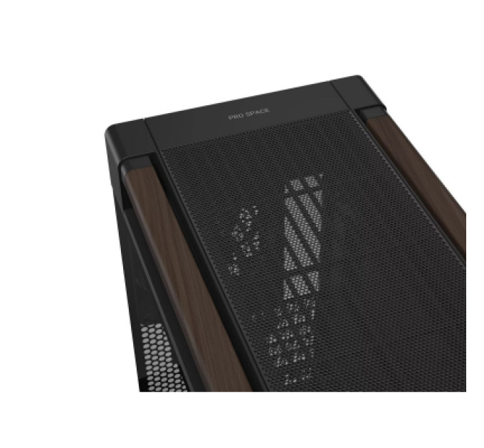 ASUS Корпус для ПК ASUS ProArt PA602 Walnut Wood Tempered Glass Modern Black (90DC00J0-B09030)