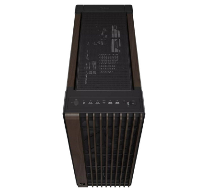 Корпус для ПК ASUS ProArt PA602 Walnut Wood Tempered Glass Modern Black (90DC00J0-B09030)