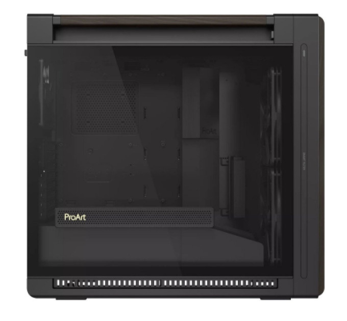 Корпус для ПК ASUS ProArt PA602 Walnut Wood Tempered Glass Modern Black (90DC00J0-B09030)