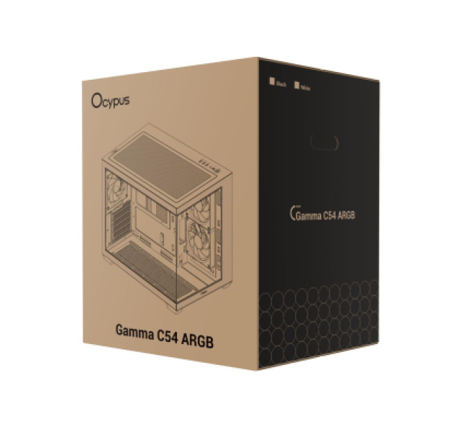 OCYPUS Корпус для ПК OCYPUS GAMMA-C54-BKD300XX-GL