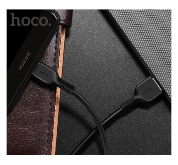 HOCO Дата кабель USB 2.0 AM to USB-C 2.0m 3A X20 black HOCO (6957531068907)