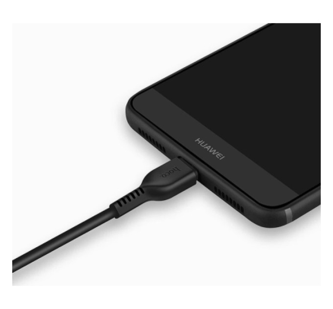 HOCO Дата кабель USB 2.0 AM to USB-C 2.0m 3A X20 black HOCO (6957531068907)