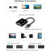 Ugreen Перехідник HDMI M to VGA F 1920x1080 60Hz black Ugreen (UGR-90813)