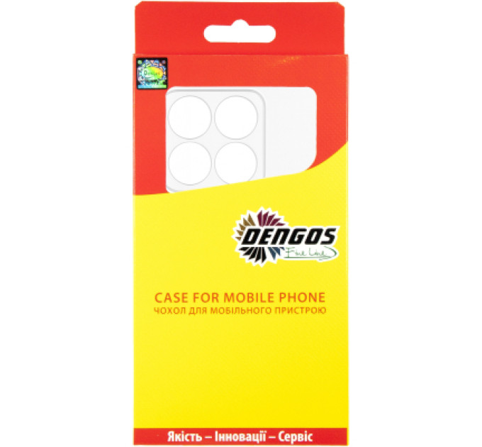 Dengos Чохол до мобільного телефона Dengos TPU Cover + Glass Motorola G17 / G17 Power Transparent (DG-KM-200)