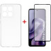 Dengos Чохол до мобільного телефона Dengos TPU Cover + Glass Motorola G17 / G17 Power Transparent (DG-KM-200)