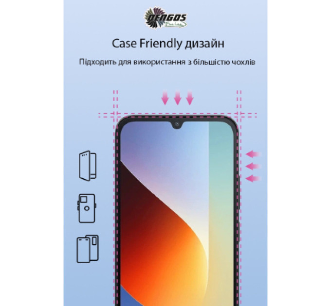 Dengos Чохол до мобільного телефона Dengos Carbon Cover + Glass Xiaomi Redmi A7 Pro Black (DG-KM-202)