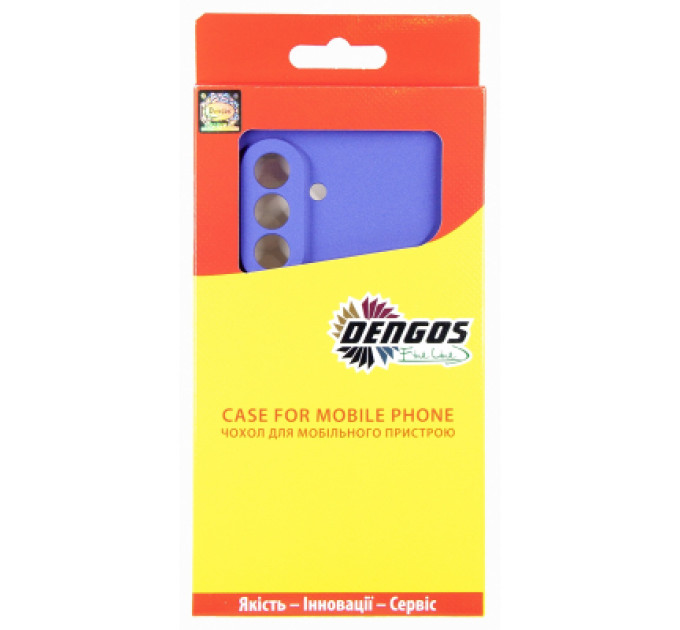 Dengos Чохол до мобільного телефона Dengos Carbon Samsung Galaxy A37 Purple (DG-TPU-CRBN-262)
