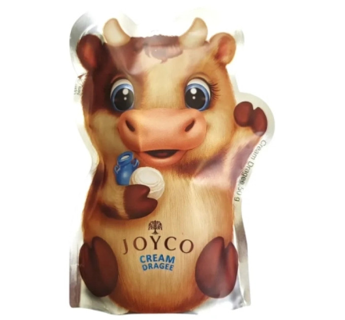 JOYCO Цукерка JOYCO з кремовою начинкою Корівка 50 г (4850001390503)