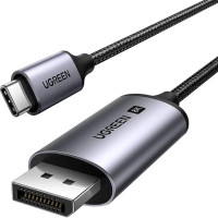 Кабель мультимедійний USB-C to DisplayPort M 3.0m 8K CM556 black Ugreen (25839)