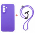 Dengos Чохол до мобільного телефона Dengos Case + Cross-body Strap Xiaomi Redmi 15 Purple+Purple (DG-KM-CCRB-46)