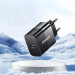 Essager Зарядний пристрій Essager USB-C PD20W + cable USB-C to USB-C 60W black (E20JSB1-SYTT1-T)