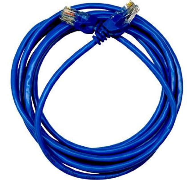 GEAR Патч-корд 3м UTP cat.5e, CU, 24AWG, blue GEAR (GPC-UTPCURJ45-3BE)