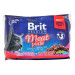 Brit Premium Вологий корм для кішок Brit Premium Cat м'ясна тарілка 4 шт по 100 г (8595602506262)
