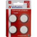 Verbatim Батарейка Verbatim CR 2450 Lithium 3V * 4 (49535)