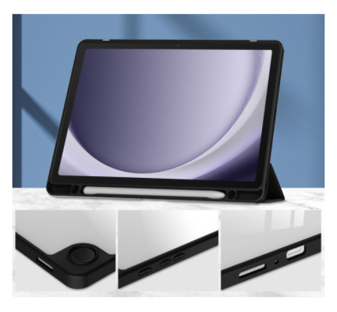 BeCover Чохол до планшета BeCover Soft Edge stylus holder Samsung Tab A9 Plus SM-X210/SM-X215/SM-X216 11.0" Black (710366)