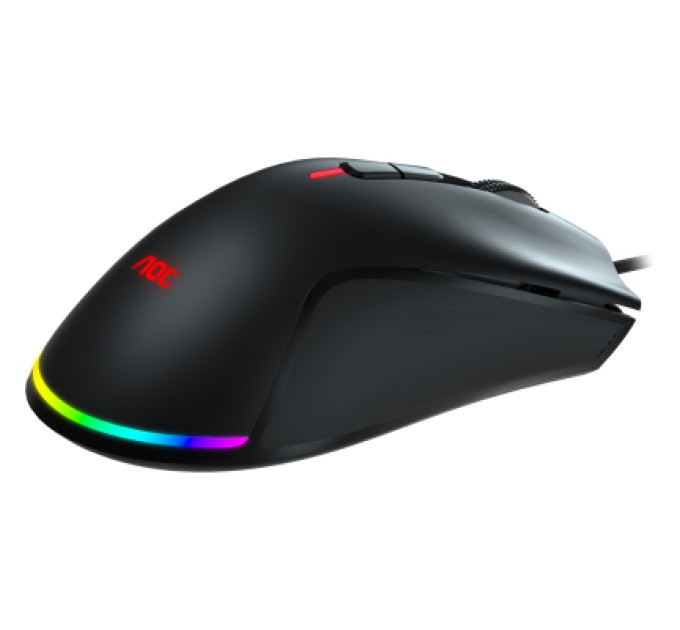 AOC Мишка AOC GM530 RGB PMW3389 Kailh switch USB Black (GM530B)