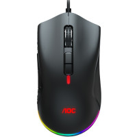Мишка AOC GM530 RGB PMW3389 Kailh switch USB Black (GM530B)