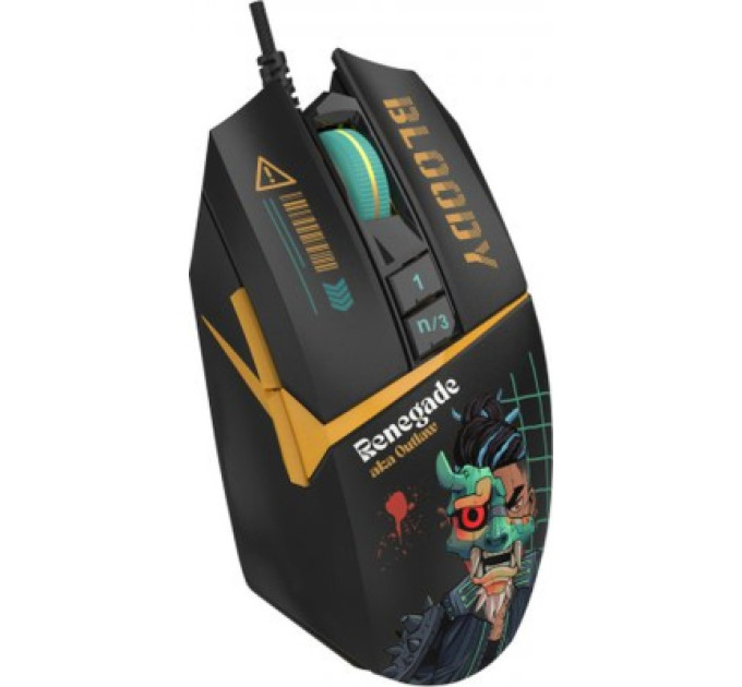 A4Tech Мишка A4Tech W63 Max USB Renegade Midnight (4711422003710)