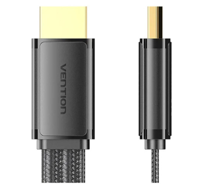 Vention Кабель мультимедійний HDMI to HDMI 2.0m V2.1 8K 60Hz flat Vention (ALKBH)