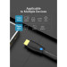 Vention Кабель мультимедійний HDMI to HDMI 8.0m V2.0 Engineering 4K 60Hz 18Gbps HD 7.1 PVC Black Vention (AAMBK)