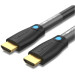 Vention Кабель мультимедійний HDMI to HDMI 8.0m V2.0 Engineering 4K 60Hz 18Gbps HD 7.1 PVC Black Vention (AAMBK)
